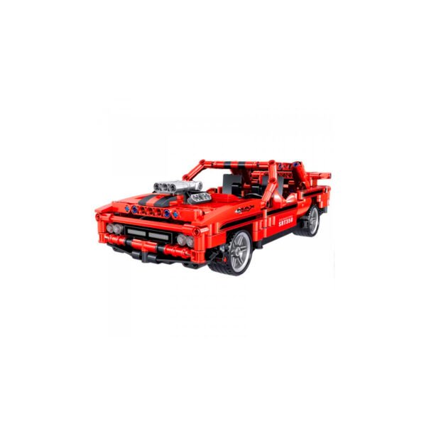 BLOQUE DIDACTICO 627 PZS, AUTO DODGE CHALLENGER, INTERCONEXION, NO TOXICO