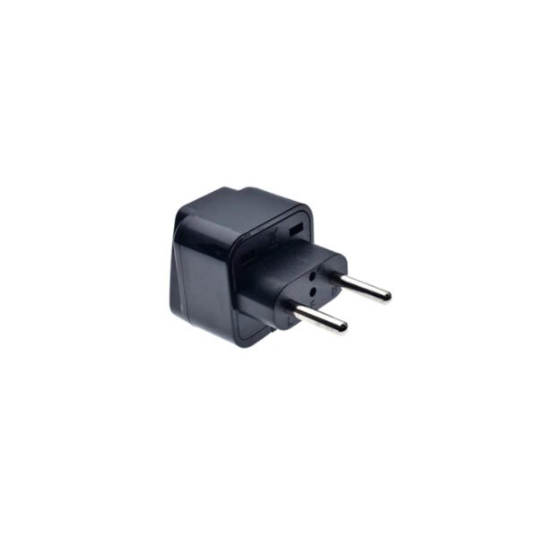 ADAPTADOR ENCHUFE EURO AMERICANO - CAJA X 20 UNIDADES - BLACK - Imagen 3