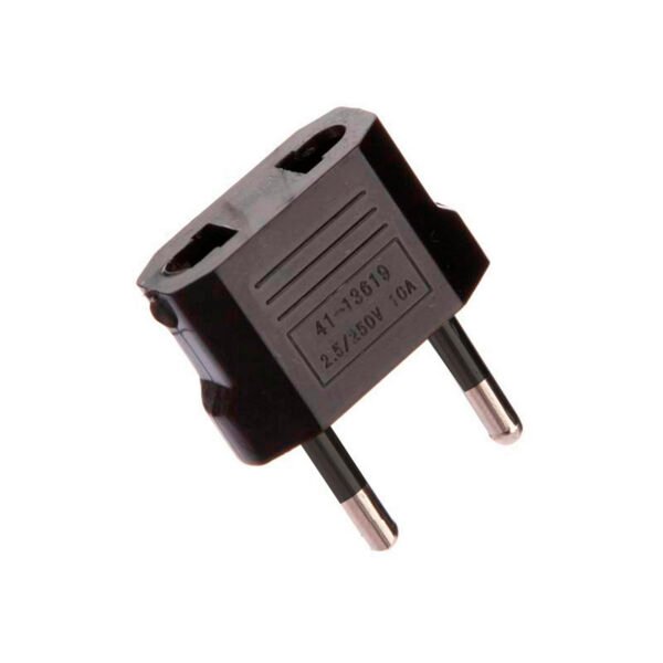 ADAPTADOR ENCHUFE EURO AMERICANO - BOLSA X 50 UNIDADES - Imagen 4