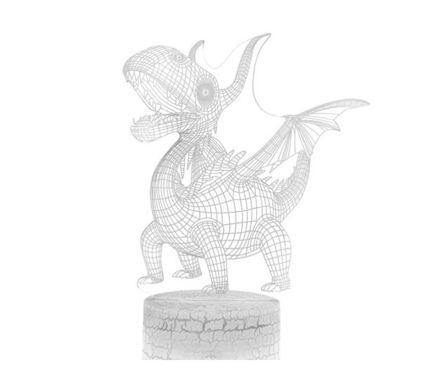 LUZ LED LAMPARA DINOSAURIO - Imagen 3