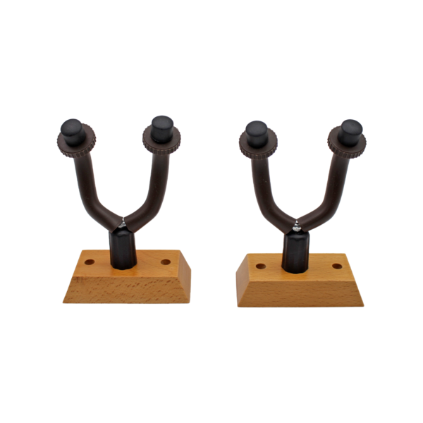 PACK DE 2 SOPORTES DE PARED PARA GUITARRA BAJO Y UKELELE - Imagen 2