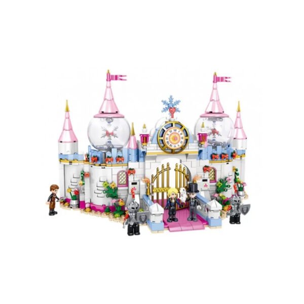 SET DE BLOQUES , CASTILLO DE PRINCESA, RECOMENDADO PARA MAYORES DE 6 AÑOS. - Imagen 2