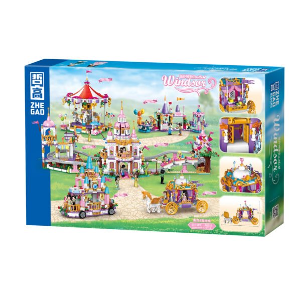 SET ARMABLE , 376 PIEZAS, CARRUAJE PRINCESA, RECOMENDADO PARA MAYORES DE 6 AÑOS. - Imagen 2