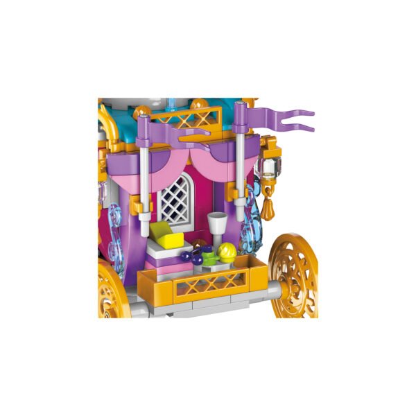 SET ARMABLE , 376 PIEZAS, CARRUAJE PRINCESA, RECOMENDADO PARA MAYORES DE 6 AÑOS. - Imagen 3
