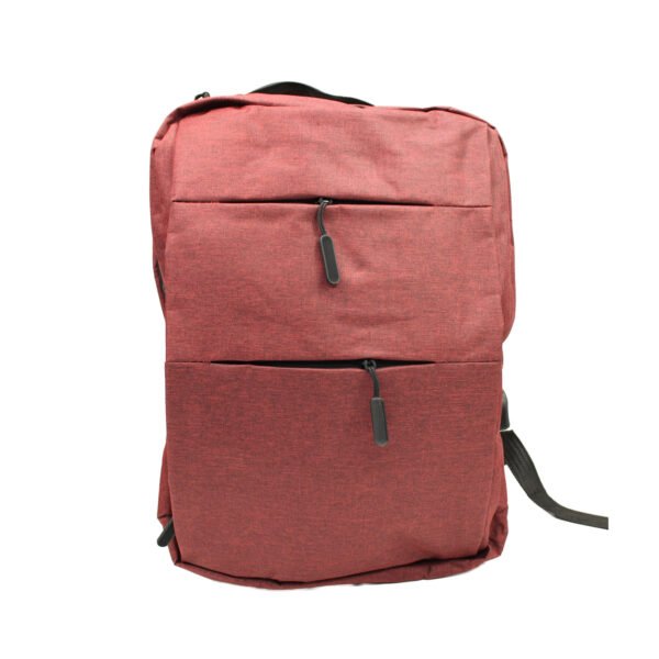 MOCHILA PARA NOTEBOOK CON PUERTO DE CARGA ROJA