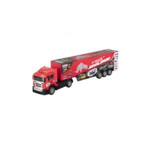 CAMION DE RALLY A CONTROL REMOTO CON LUZ - 50 CM DE LARGO.