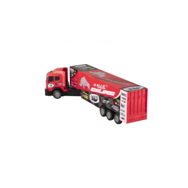 CAMION DE RALLY A CONTROL REMOTO CON LUZ - 50 CM DE LARGO. - Imagen 2
