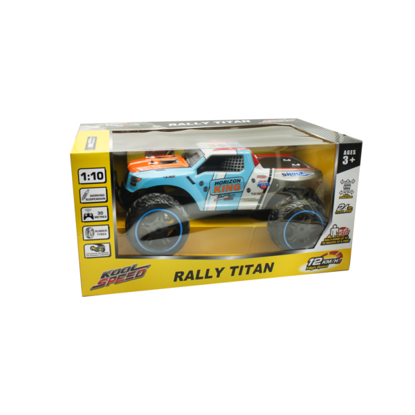CAMIONETA DE RALLY DE ALTA VELOCIDAD HASTA 12KM/H - CONTROL REMOTO 2.4G - Imagen 3