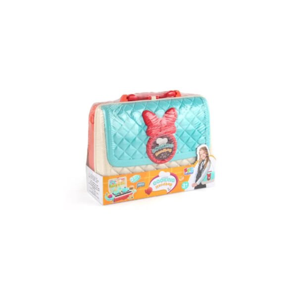 COCINA COOKING HANDBAG TRANSPORTABLE TIPO CARTERA 2 EN 1 CON 28 ACCESORIOS - Imagen 3