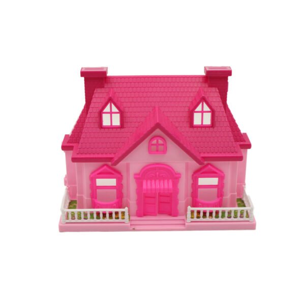 CASA DE MUÑECA CON ACCESORIOS Y CARRUAJE - Imagen 3