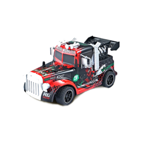 CAMION HORNET CON LUZ SPRAY MULTI COLOR (SIMULACION DE HUMO)  - CONTROL REMOTO 2.4G 4 CANALES RED
