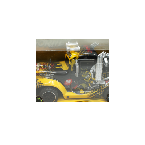 CAMION HORNET CON LUZ SPRAY MULTI COLOR (SIMULACION DE HUMO)  - CONTROL REMOTO 2.4G 4 CANALES - YELLOW - Imagen 2