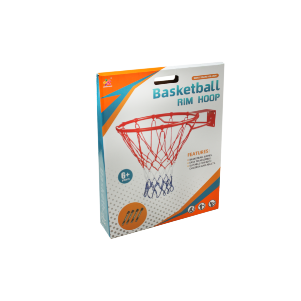 ARO DE BASKETBALL DE METAL - 45CM - INCLUYE PERNOS DE ANCLAJE - Imagen 4