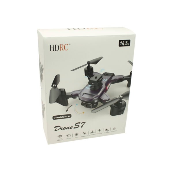 DRONE S7 CON CÁMARA 2K A CONTROL REMOTO 2.4G, 6 AXIS, GIRA DE 360°- DUAL CAMERA - INCLUYE BOLSO PARA PORTARLO - Imagen 6