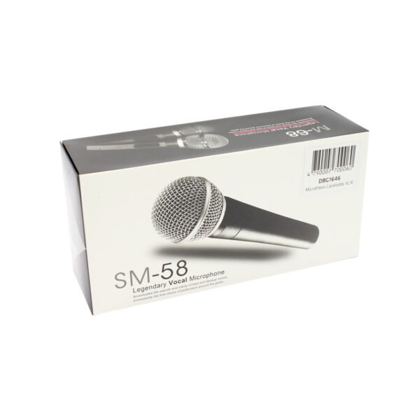 MICROFONO VOCAL CARDIODIE  50HZ A 15KHZ   TIPO SM58 - Imagen 2