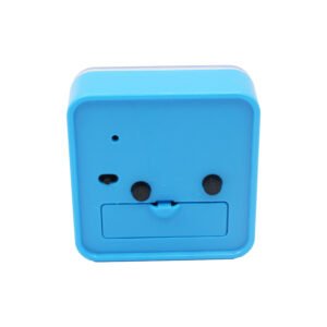 RELOJ DESPERTADOR CUADRADO BLUE