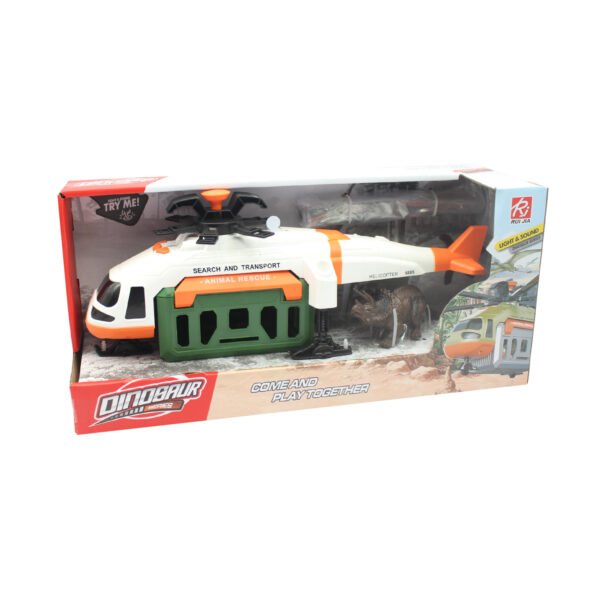 HELICOPTERO A FRICCION  CON LUZ Y SONIDO (2PCS) ESCALA 1:16 - Imagen 2