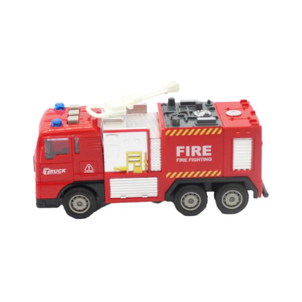 CAMION DE BOMBEROS A FRICCION CON LUZ Y SONIDO ESCALA 1:32 - Imagen 2