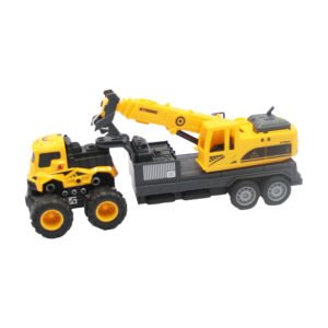 CAMION DE REMOLQUE A FRICCION CON GRUA