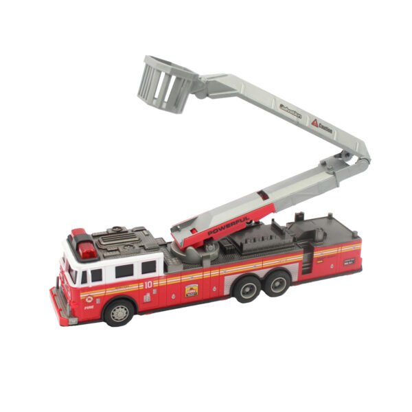CAMION DE BOMBEROS CONTROL REMOTO DE 4 CANALES 2.4G CON LUZ Y SONIDO