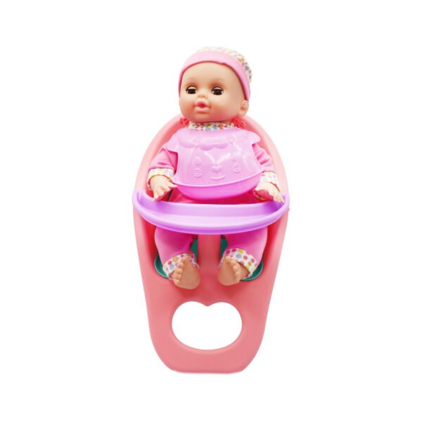 JUEGO DE MUÑECAS BEBE DE 14 "CON IC 11PCS (ACCESORIOS) - Imagen 4