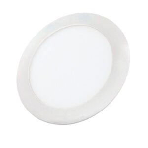 Foco Panel - Plafon Led Embutido Redondo 12w Luz fria