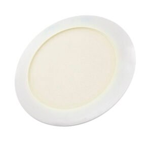 Foco Panel - Plafon Led Embutido Redondo 12w Luz calida