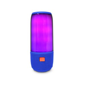 PARLANTE  BLUETOOTH PORTATIL CON LUCES  MULTICOLOR CON  ENTRADA SD/ RADIO FM. BLUE