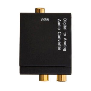 ADAPTADOR DE CABLE OPTICO A RCA