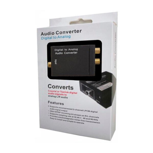 ADAPTADOR DE CABLE OPTICO A RCA - Imagen 3