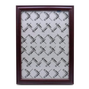 MARCO PARA FOTO 21CM X 30 CM MADERA BARNIZADO