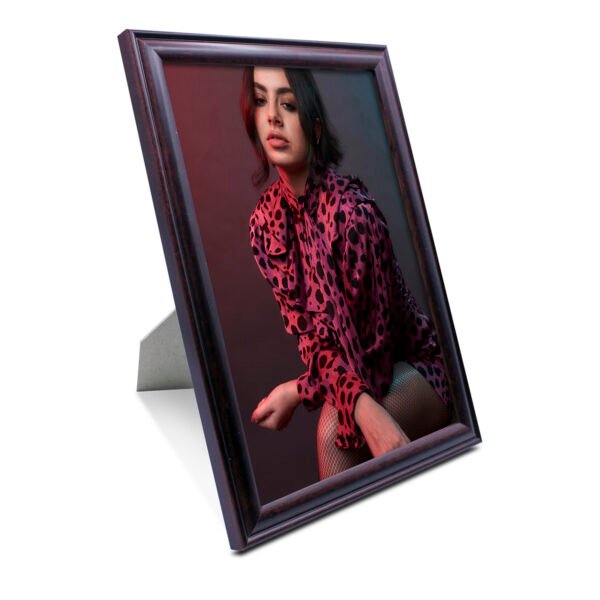 MARCO PARA FOTO 21CM X 30 CM MADERA BARNIZADO - Imagen 2