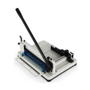 CORTADOR DE PAPEL CON MECANISMO PESADO, PRECISION ALTA, HASTA 315 MM DE ANCHURA, DISEÑO METALICO DESMONTABLE.