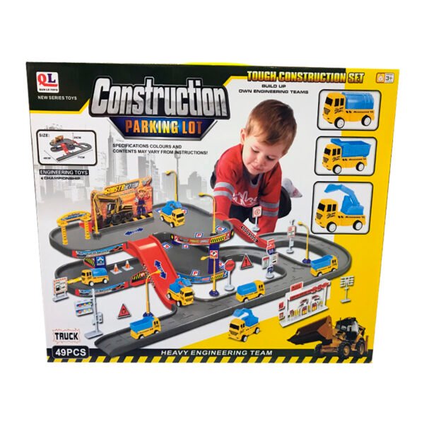 JUEGO CONSTRUCCION DE ESTACIONAMIENTO. 49 PCS - Imagen 2