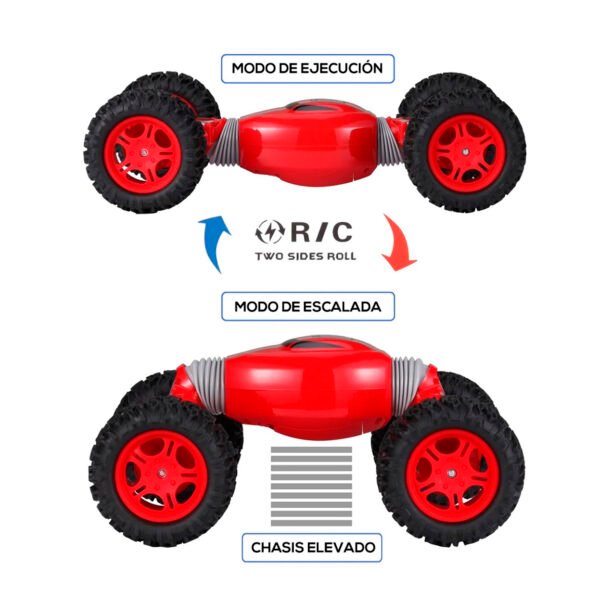 AUTO A CONTROL REMOTO LARGO AJUSTABLE. RED - Imagen 5