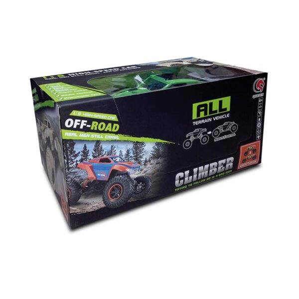 JEEP TODO TERRENO 4 RUEDAS A CONTROL REMOTO. GREEN - Imagen 6