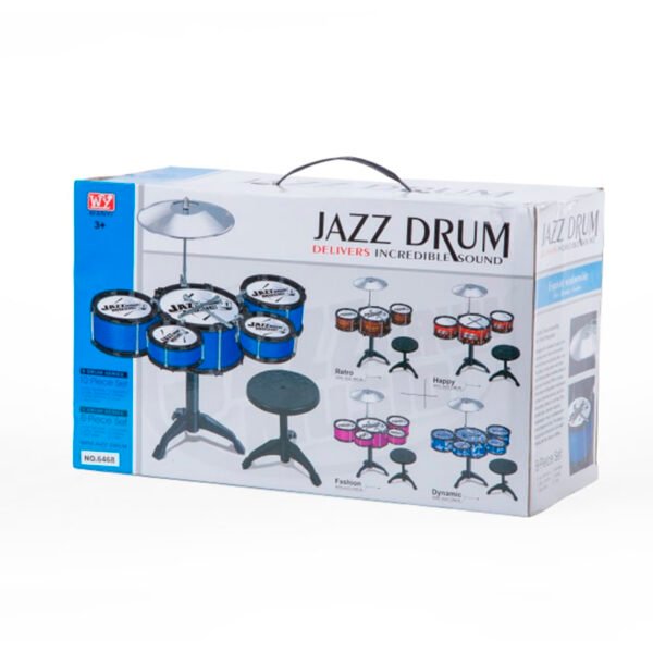 SET DE BATERIA DE 8 PIEZAS PARA NIÑOS - Imagen 2