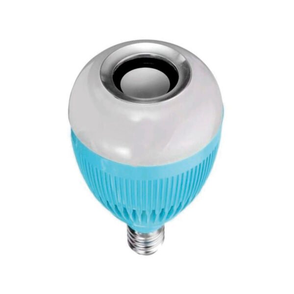 AMPOLLETA PARLANTE CON CONTROL REMOTO  E27. BLUE