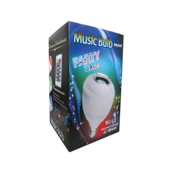 AMPOLLETA PARLANTE CON CONTROL REMOTO  E27. BLUE - Imagen 4