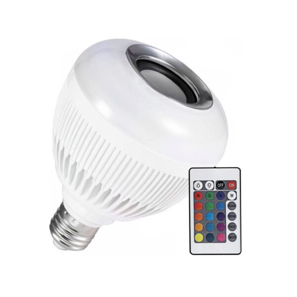AMPOLLETA PARLANTE CON CONTROL REMOTO  E27. GREEN - Imagen 2