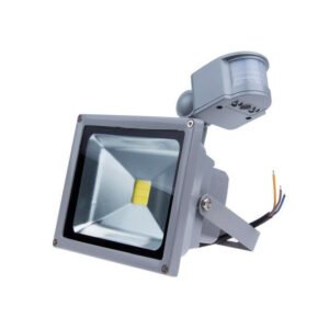 REFLECTOR LED  CON SENSOR DE MOVIMIENTO DE 20 WATTS