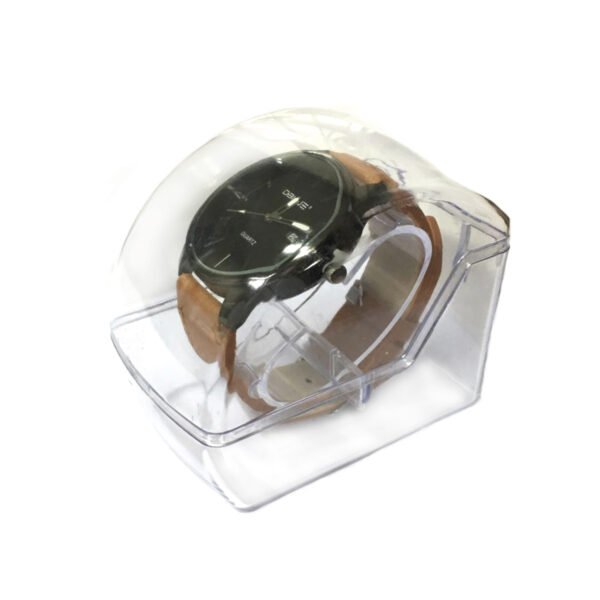 RELOJ CUARZO ANALOGO. BROWN/BLACK - Imagen 3
