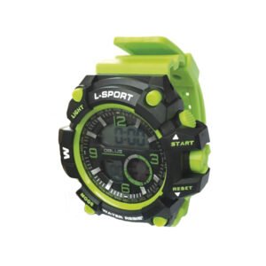 RELOJ DIGITAL DEPORTIVO. GREEN