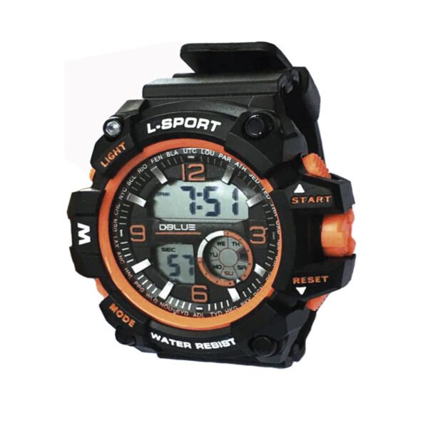 RELOJ DIGITAL DEPORTIVO. ORANGE