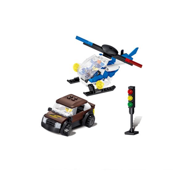 BLOQUE DIDACTICO POLICE. 175 PCS - Imagen 2