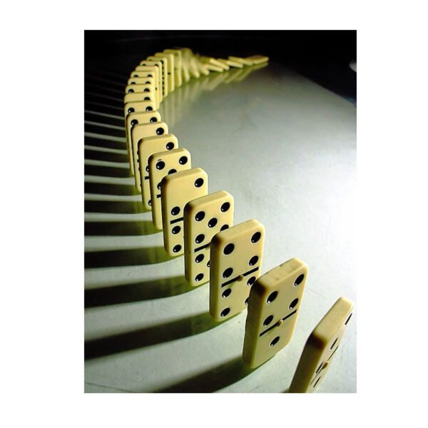 JUEGO DOMINO EN CAJA PLASTICA, 28 PIEZAS, DIMENSIONES 2.5X4 CM, CAJA 9X15 CM. - Imagen 4