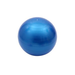 PELOTA BALÓN 75 CM PILATES YOGA + INFLADOR PELOTAS - BLUE