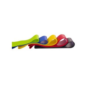 PACK 5 BANDAS ELÁSTICAS LOOP CIRCULARES PILATES AERÓBICO