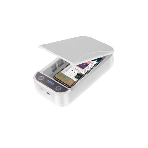 CAJA ESTERILIZADORA DE TELÉFONO CON LUZ UV - Imagen 3