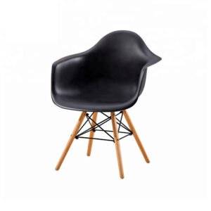 SILLA BUTACA ESTILO EAMES BLACK